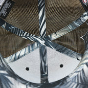 The inside of the Pittsburgh Pirates Metallic All Star Game MLB 2022 Side Patch 9Fifty Mesh Snapback | ASG 2022 Black Trucker Hat