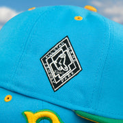 Close up of the 1946 All Star Game Fenway Park Side Patch on the Boston Red Sox Cooperstown "Ice Cream Pack" 1946 All Star Game Side Patch 59Fifty Fitted Cap | Cap Swag Exclusive