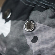 The mesh holes on the