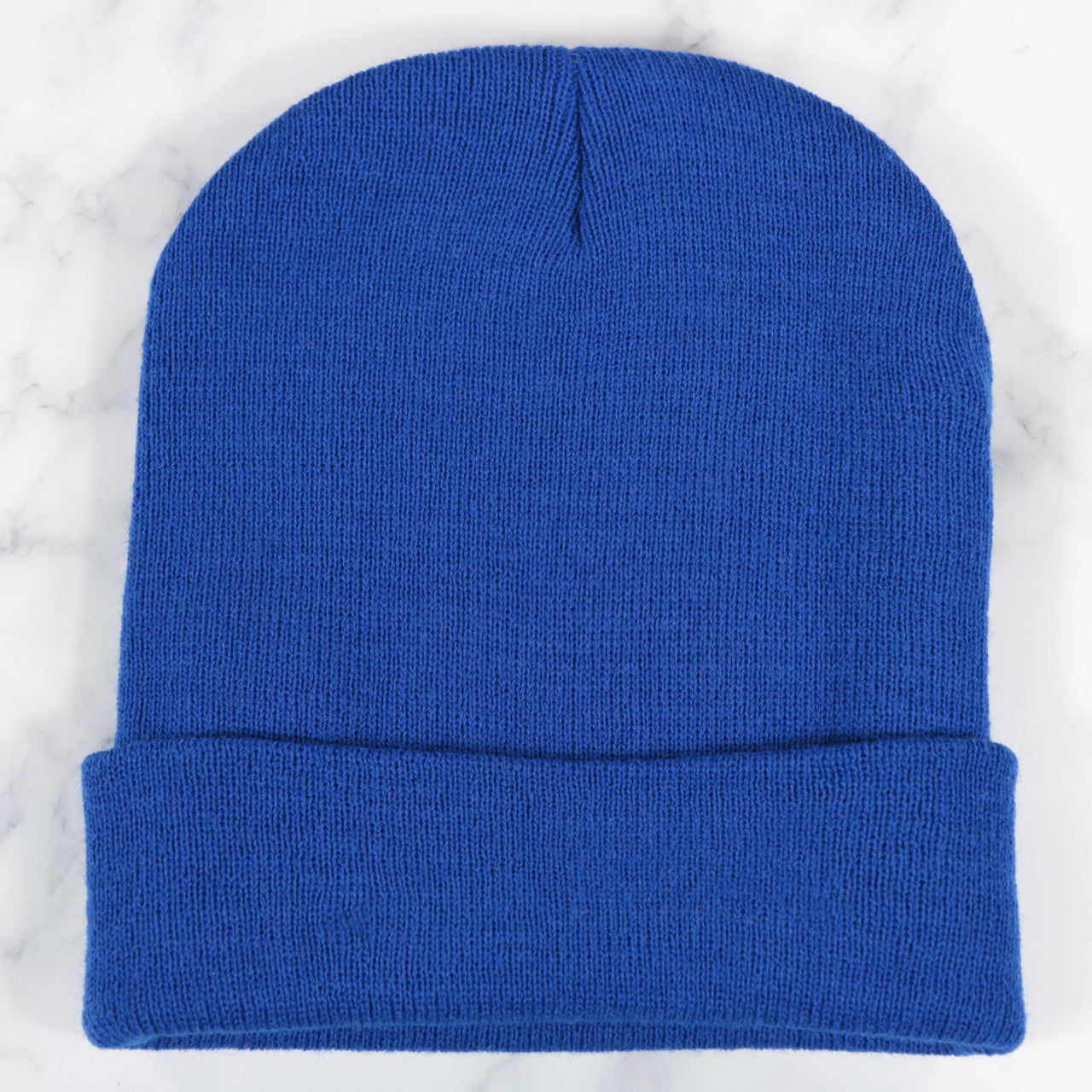 Royal Blue Basic Winter Knit Beanie