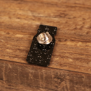 The backside of the New York Nut Cracker Drink Fitted Cap Pin | Enamel Pin For Hat