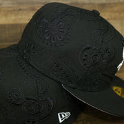 Embroidered Paisley Bandana Print Chicago White Sox Paisley Bandana Print Embroidered 59Fifty Fitted Cap | New Era MLB Swirl 5950