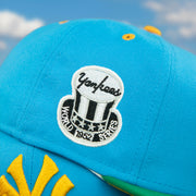 Close up of the 1952 Yankees World Series side patch on the New York Yankees Cooperstown "Ice Cream Pack" 1952 World Series Side Patch 59Fifty Fitted Cap | Cap Swag Exclusive