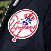 The Yankees Top Hat Logo With White Bottom Side Patch