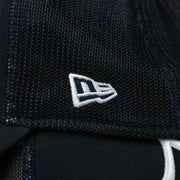 The New Era Logo on the New York Yankees Metallic All Star Game MLB 2022 Side Patch 39Thirty Mesh FlexFit Cap | ASG 2022 Navy Blue 39Thirty Cap