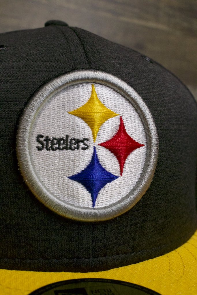 Steelers On Field Fitted Cap | Pittsburgh Steelers 2018 On-Field 59Fifty Fitted Cap