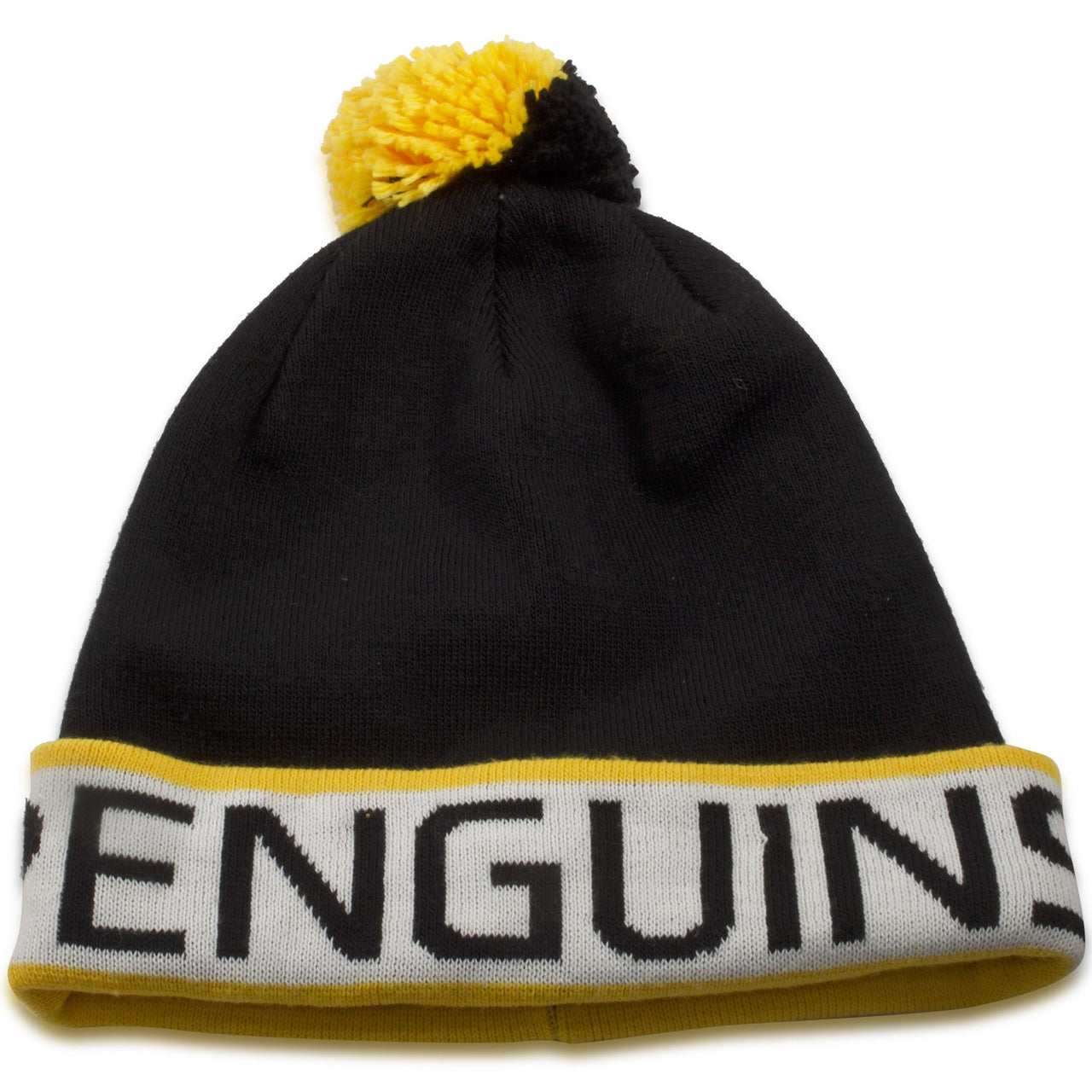 Pittsburgh Penguins Mitchell and Ness Paint Brush Winter Beanie