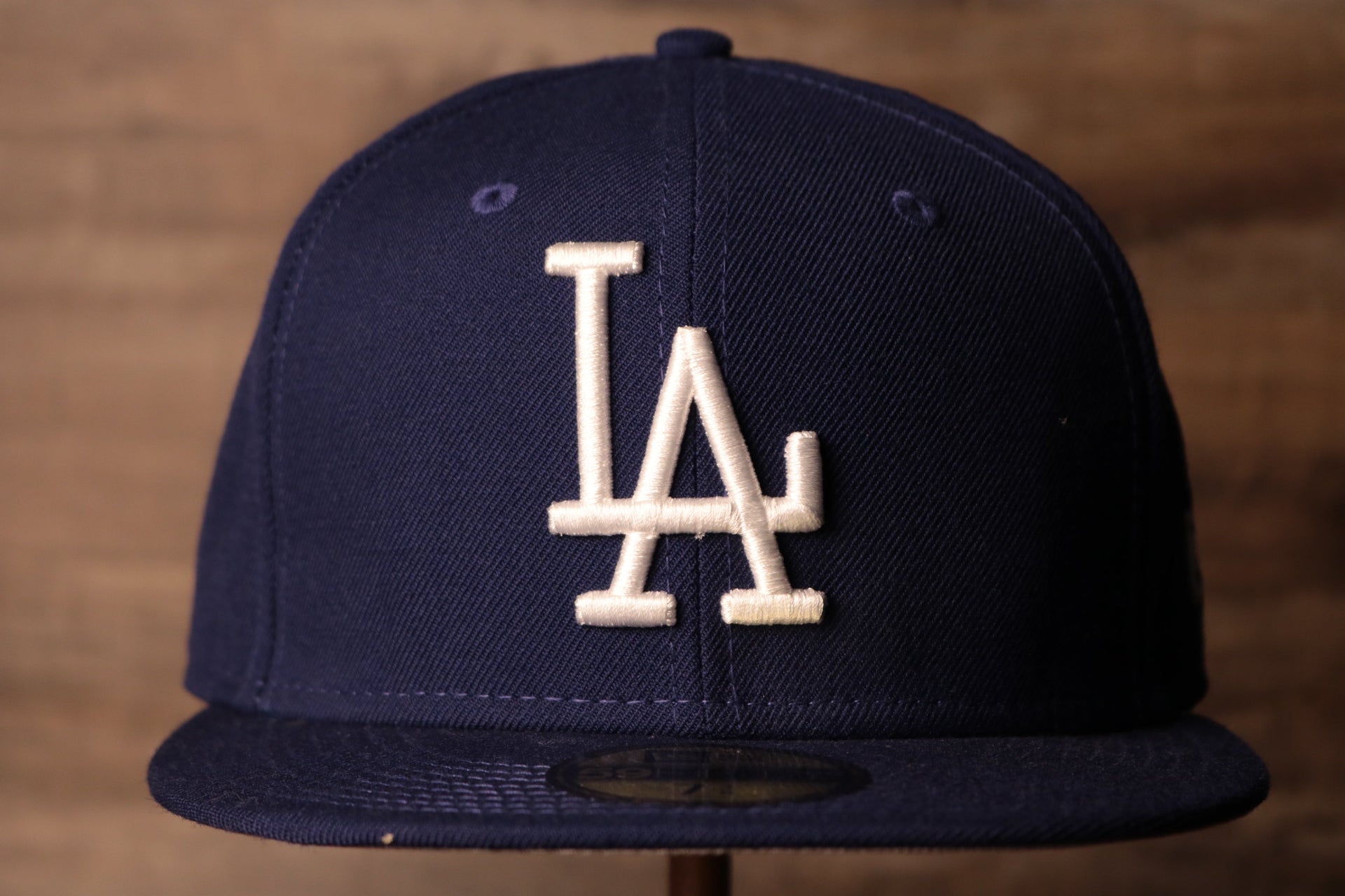 Dodgers Gray Bottom Fitted Cap | Los Angeles Dodgers Grey Bottom Royal Blue Fitted Hat this dodgers cap has the logo on the front in white