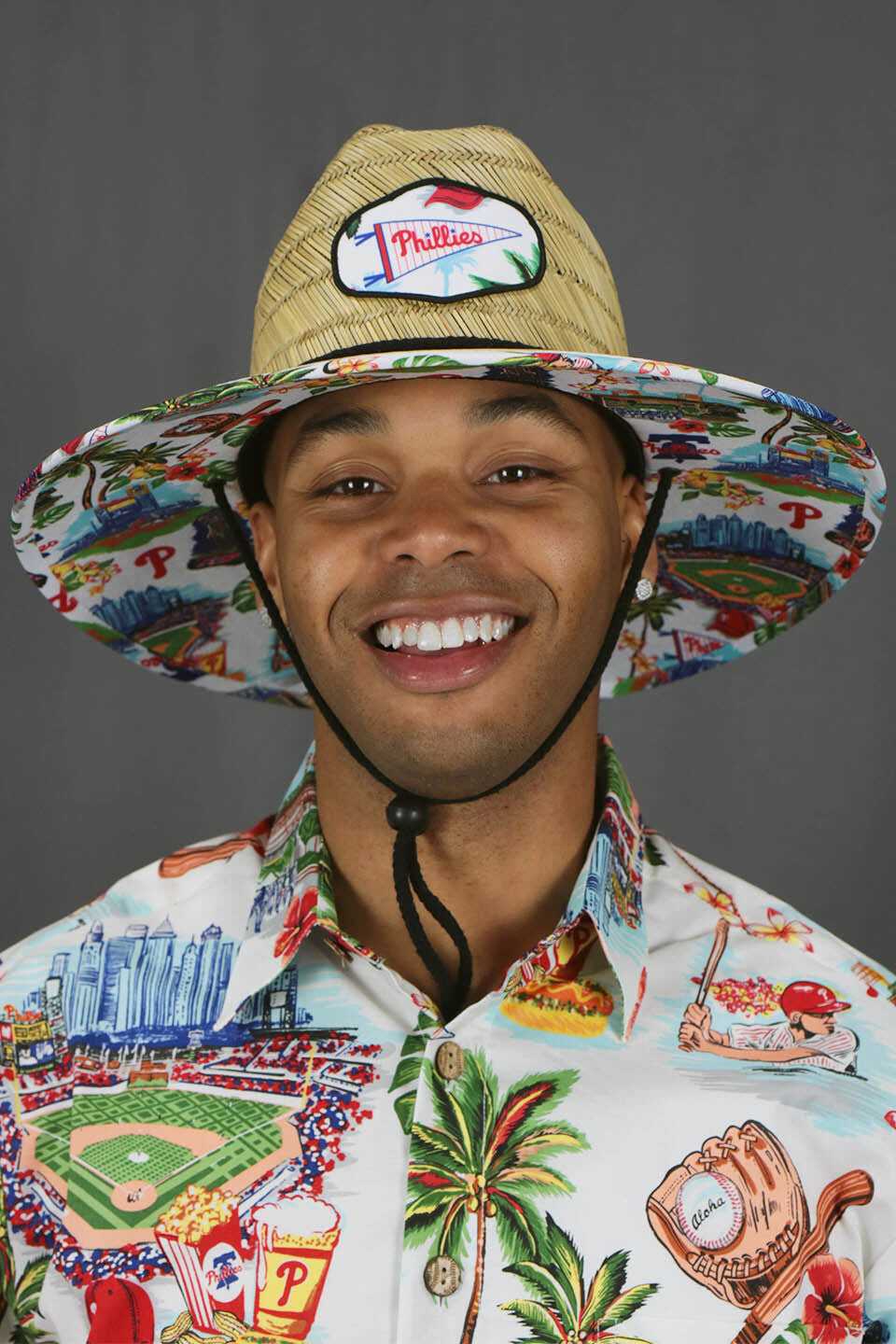 The Philadephia Phillies Straw Life Guard Hat Reyn Spooner