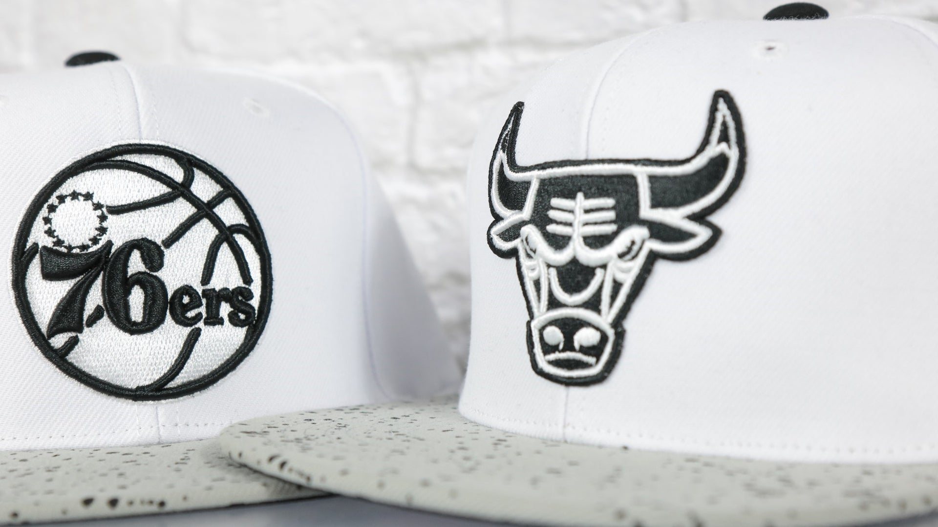 Mitchell and Ness "Cement Top" Snapback Hats