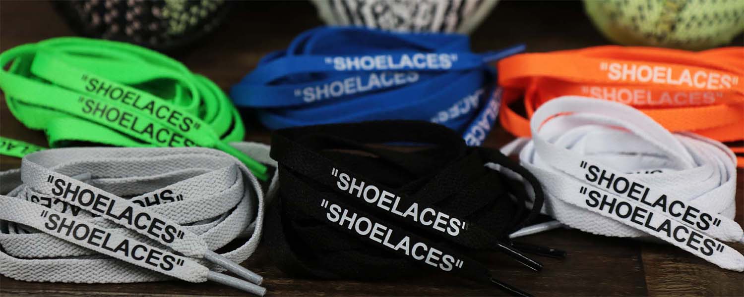 Flat Print Shoelaces | Flat Print Laces to Match Your Shoes | Print Shoe Laces to Match Sneaker