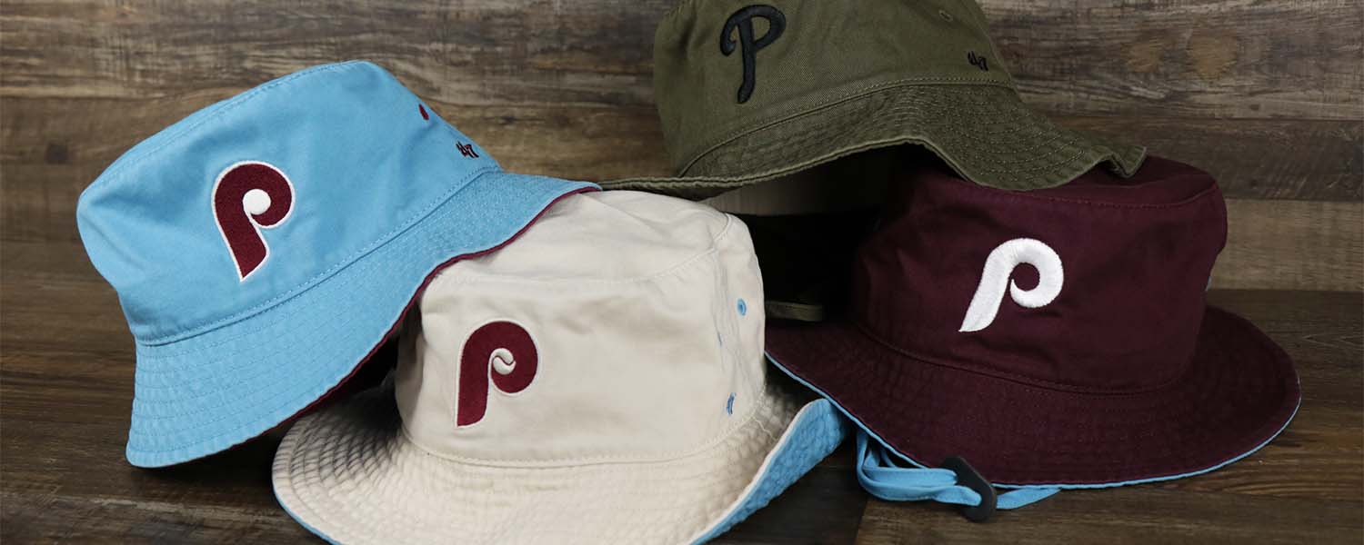 Cap Swag x 47 Brand Hats | Exclusive Capswag Bucket Hats | Retro Exclusive Boonie Hats