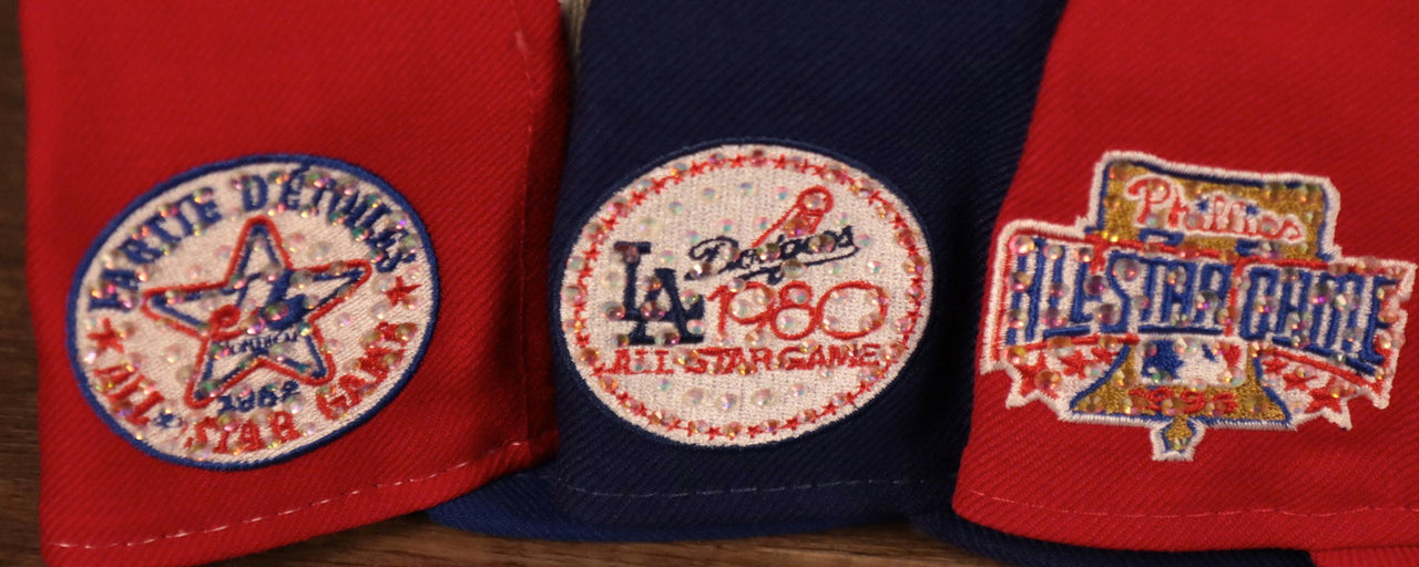 Crystal All Star Game Side Patch Icy Blue Bottom 59Fifty Fitted Cap
