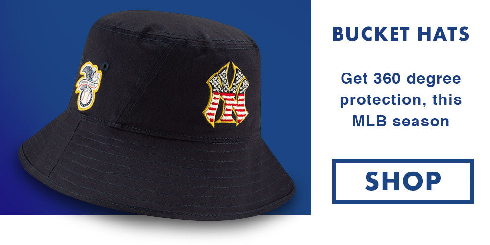 2019 Stars and Stripes 4th of July On Field Bucket Hats