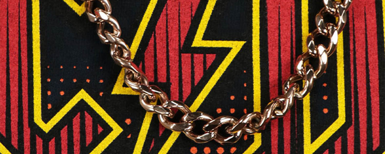 18K Plated Curb Link Chains Necklaces | Curb Chain Stainless Steel Necklaces | Curb Plated 18K Necklaces
