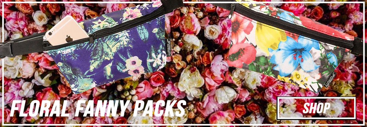 Floral Fanny Packs