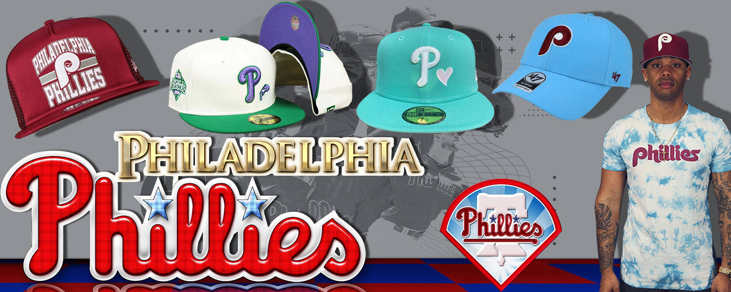 Philadelphia Phillies Red Independence Day 59FIFTY Fitted Hat