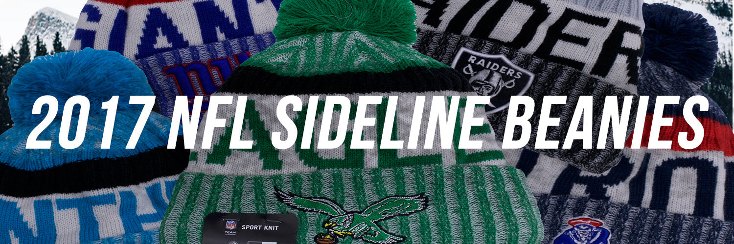 2017 NFL Sideline Winter Beanies | 2017 On-Field Football Winter Knit Caps