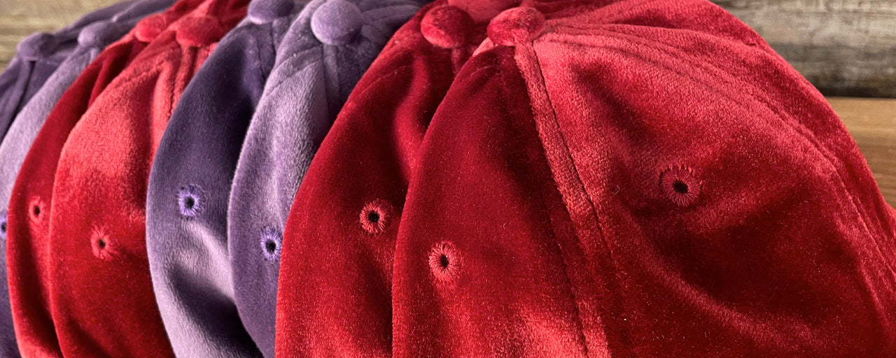 Blank Velour Hats for Embroidery | Velvet Streetwear Blanks