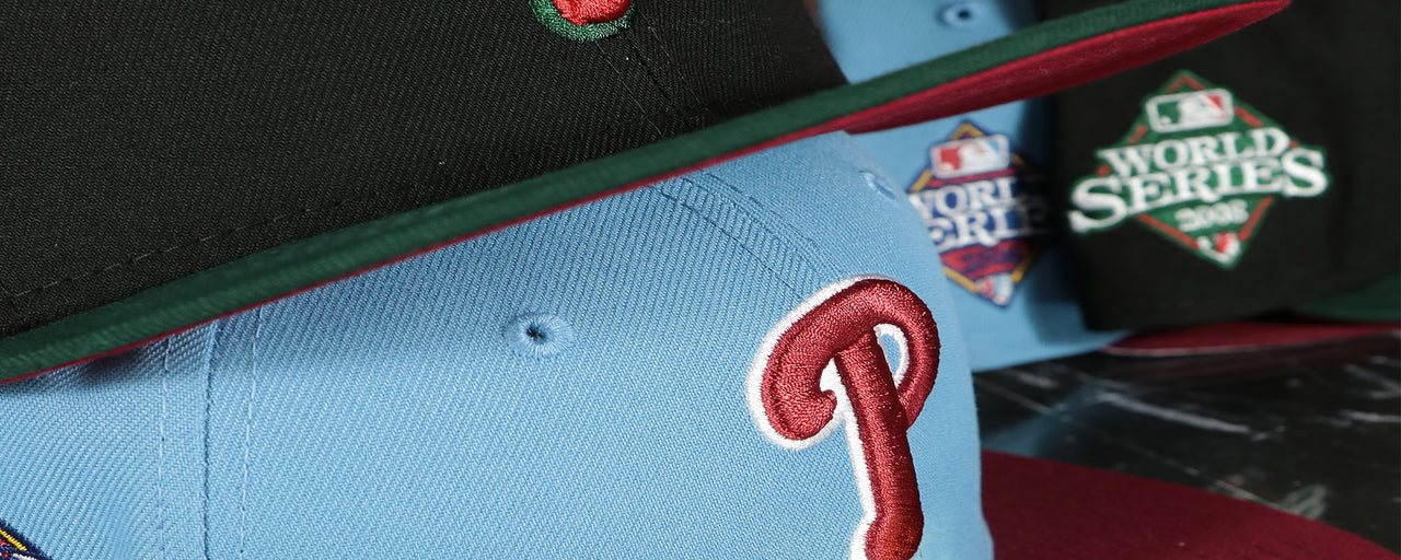 2008 World Series Custom 59Fifty Side Patch Fitted Cap Pack
