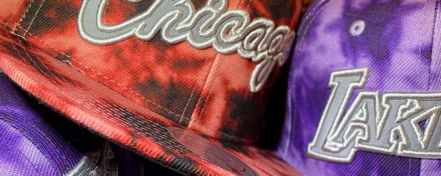 Galaxy Print NBA Snapback Hats | Mitchell and Ness NBA Galaxy Snapback Hats