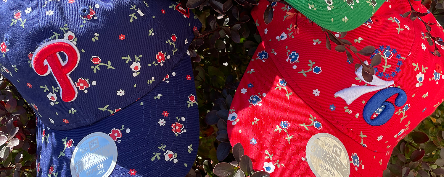 Ladies Floral Bloom Micro Floral Women's Baseball Caps