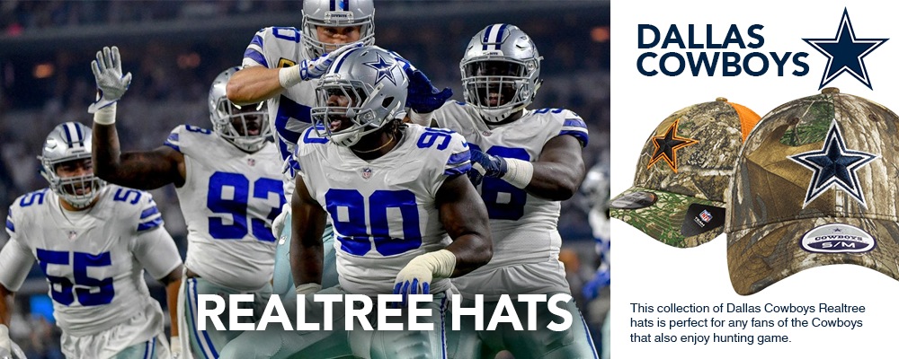 Dallas Cowboys Realtree Camouflage Hats