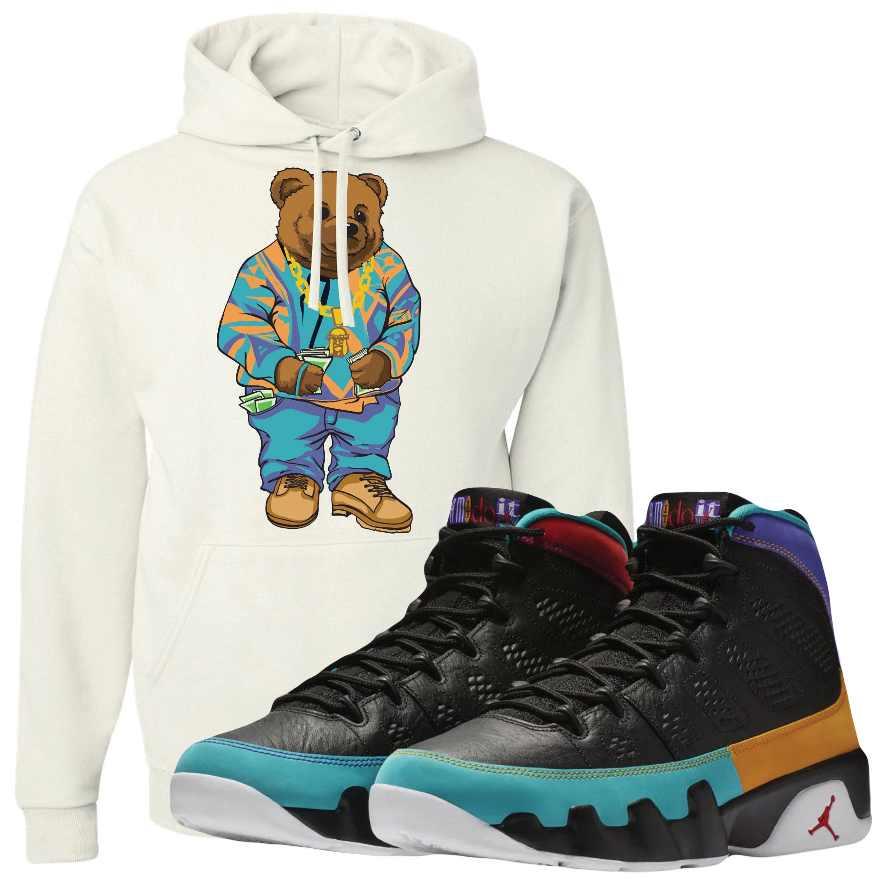 dream it do it jordan 9 hoodie