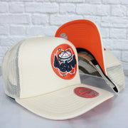 Houston Astros Cooperstown Evergreen Pro Orange bottom | Off White Trucker Hat