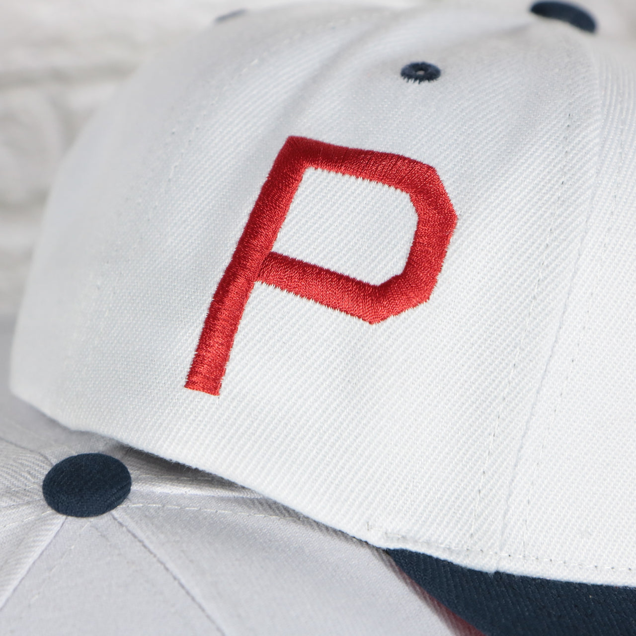 phillies logo  side patch on the Philadelphia Phillies Cooperstown "Phillies" Jersey Script 1911 Phillies logo side patch Evergreen Pro | White/Navy Snapback Hat