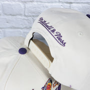 off white snap on the Phoenix Suns Hardwood Classics Reframe Retro Green bottom | Off-White Snapback Hat