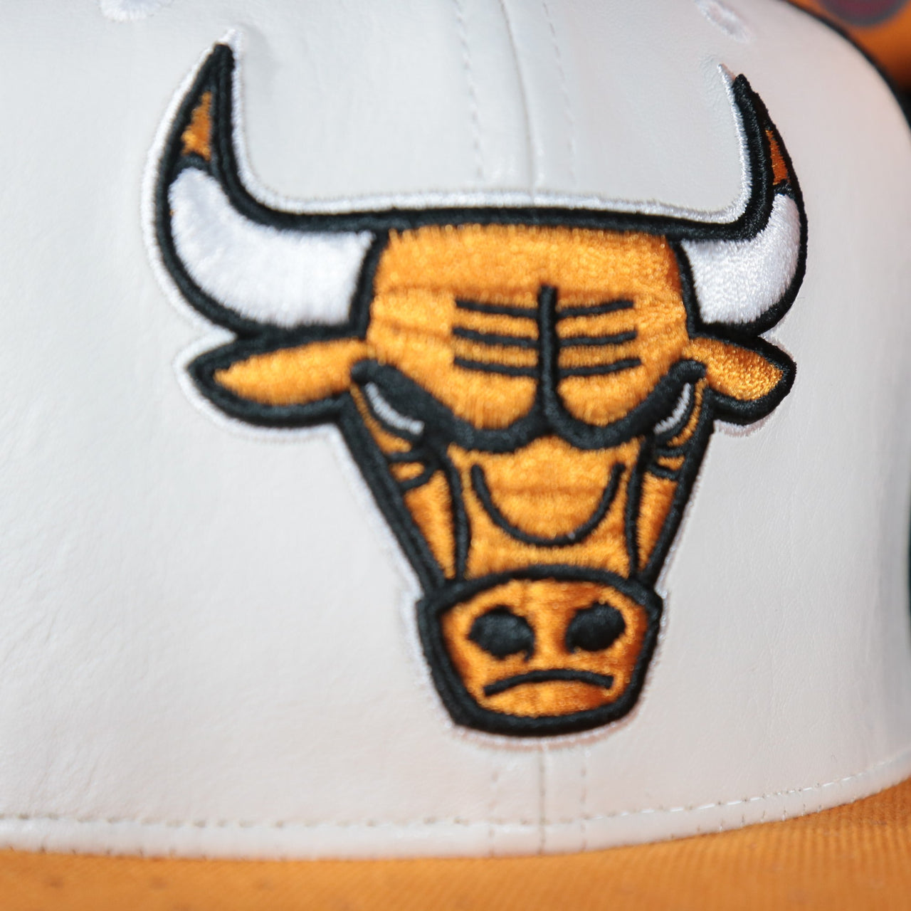 Chicago Bulls Day One Sneaker Hookup Orange bottom Two-Tone | White/Black/Orange Snapback Hat