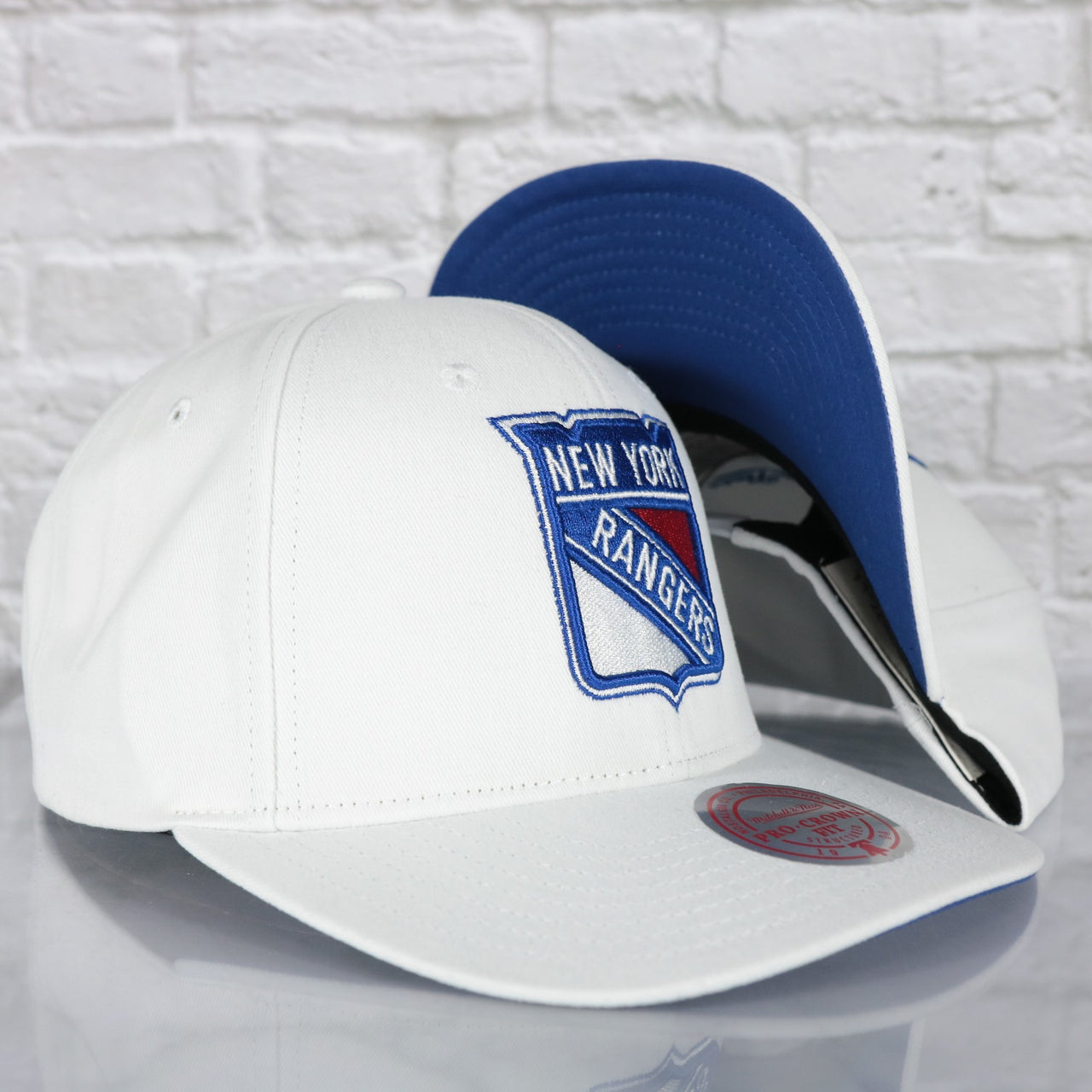 New York Rangers NHL All in Pro Blue Bottom | White Snapback Hat