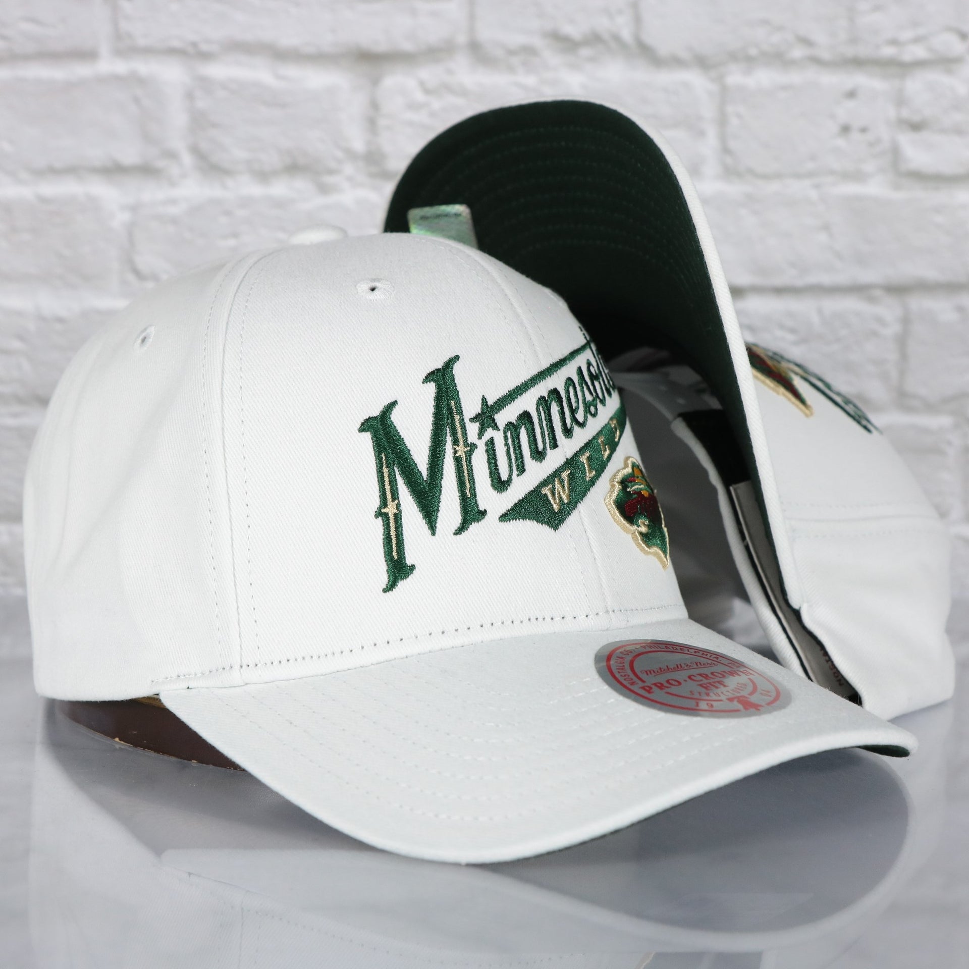 Minnesota Wild NHL All in Pro Green Bottom | White Snapback Hat