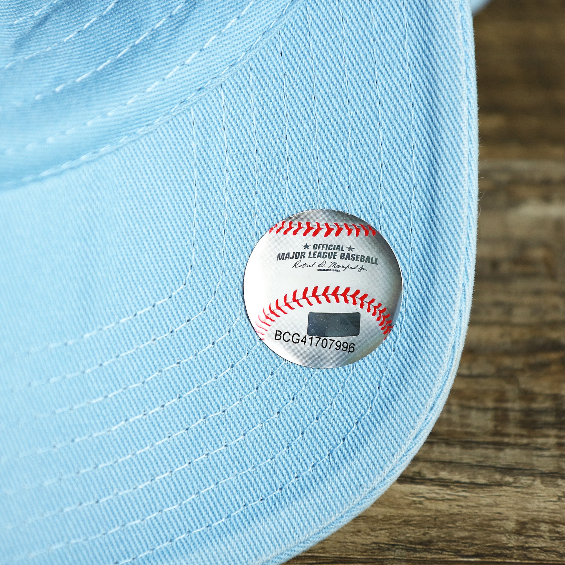 The MLB Sticker on the Philadelphia Phillies Mascot Phillie Phanatic Dad Hat | Columbia Dad Hat
