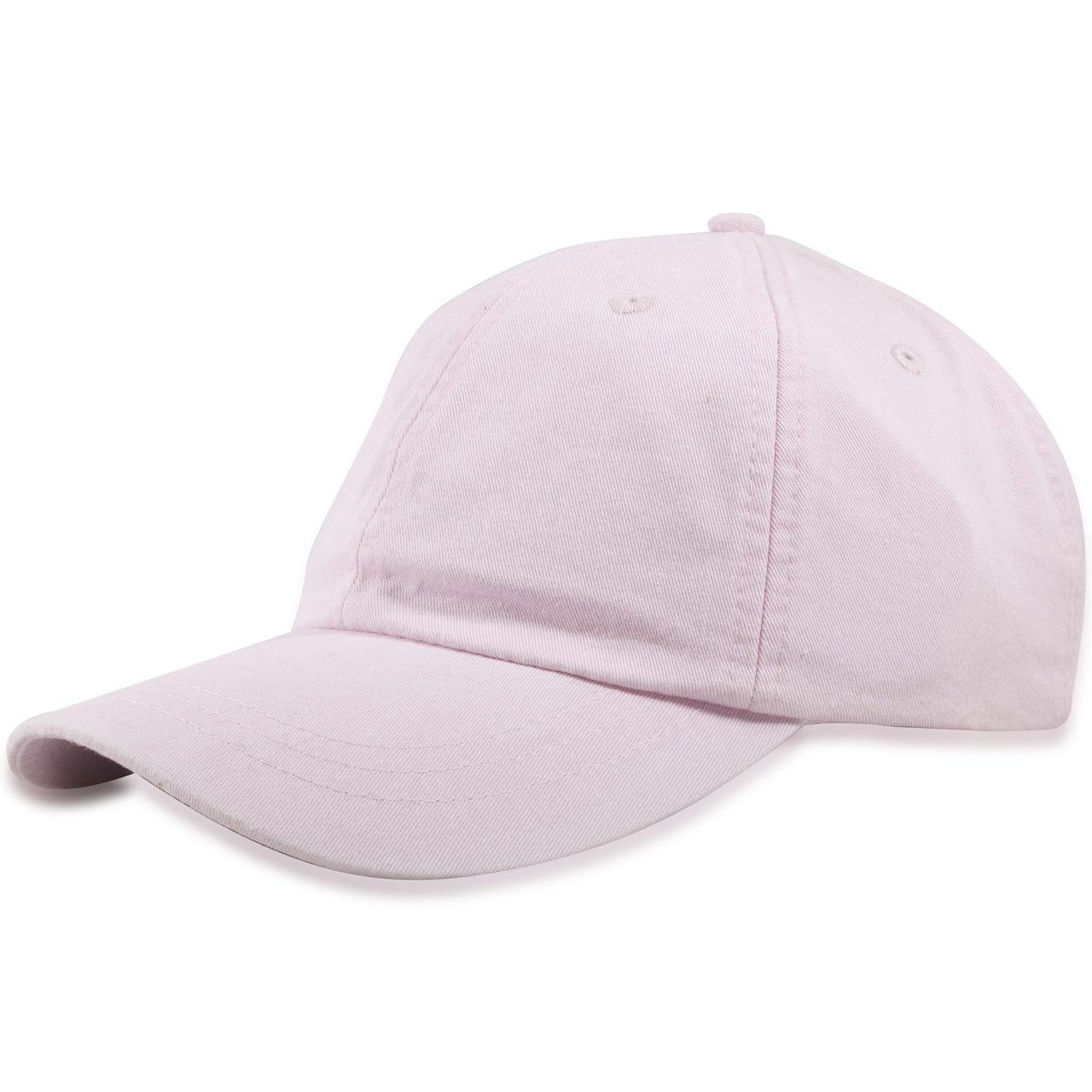 Pale Pink Blank Adjustable Cotton Baseball Cap