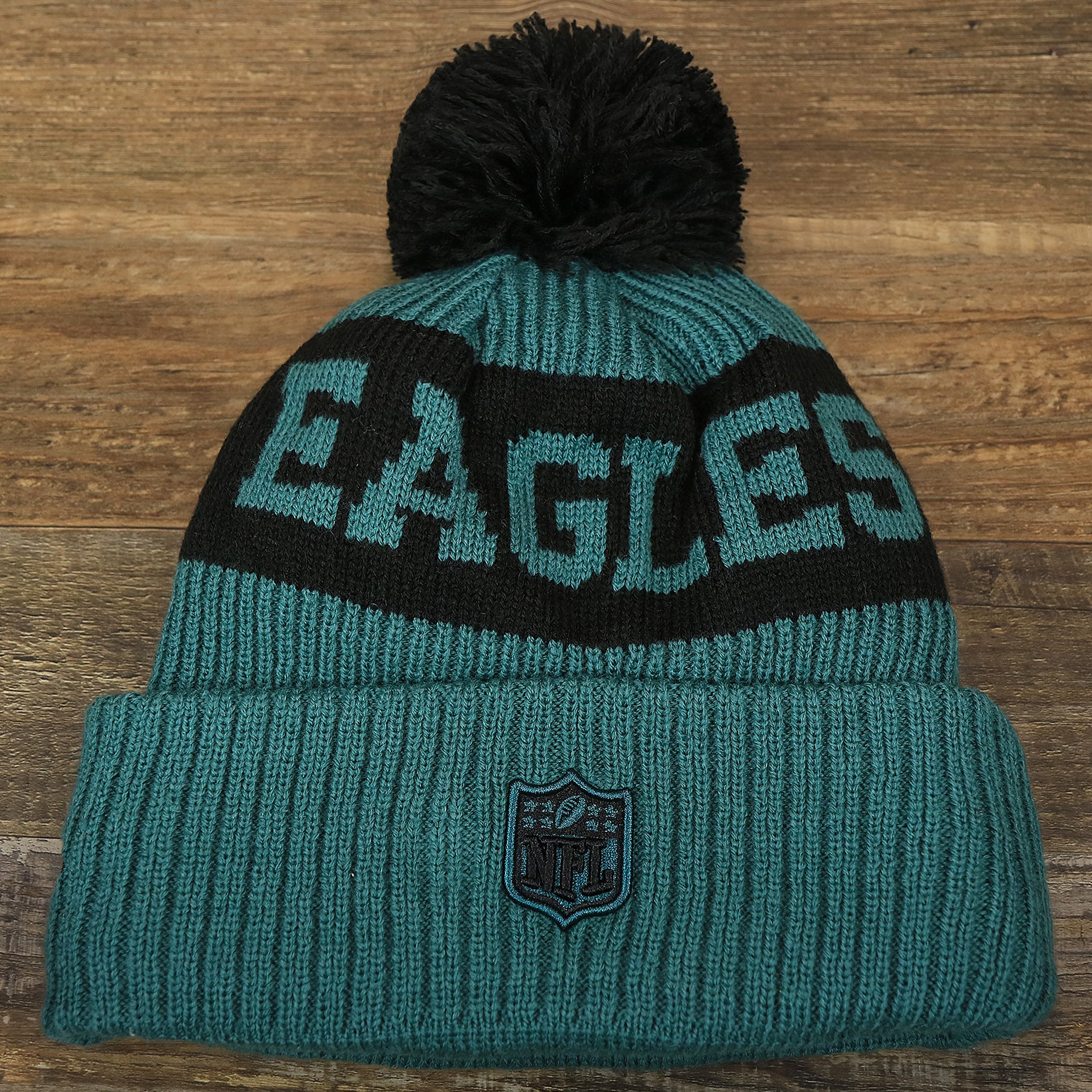 2020 OnField Sideline Eagles Beanie | Philadelphia Eagles Green Beanie | Knit Winter Hat