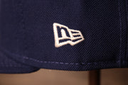 Dodgers Gray Bottom Fitted Cap | Los Angeles Dodgers Grey Bottom Royal Blue Fitted Hat the new era logo is white