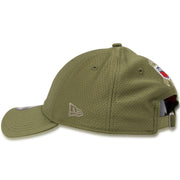 right view of Eagles military dad hat | Philadelphia Eagles 2019 salute to service 9twenty dad hat