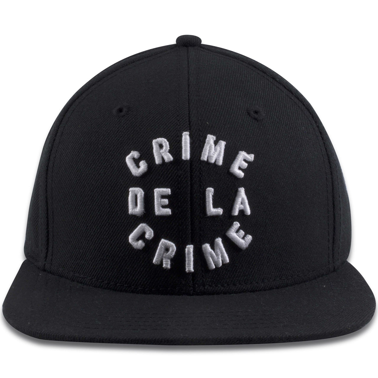 Crooks and Castles Crime De La Crime Black Snapback Hat