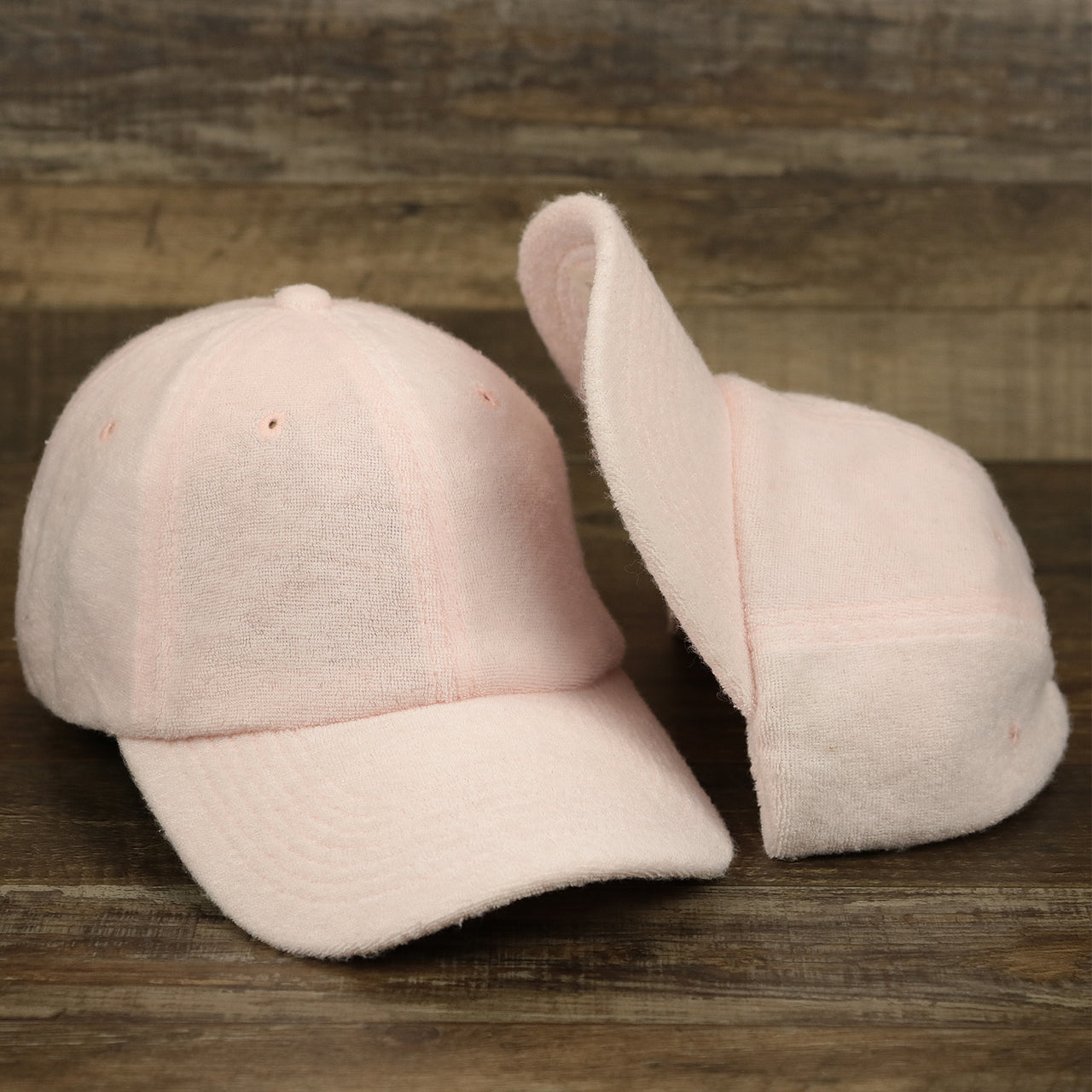 The Blank Misty Rose Wash Cloth Baseball Hat | Light Pink Dad Hat