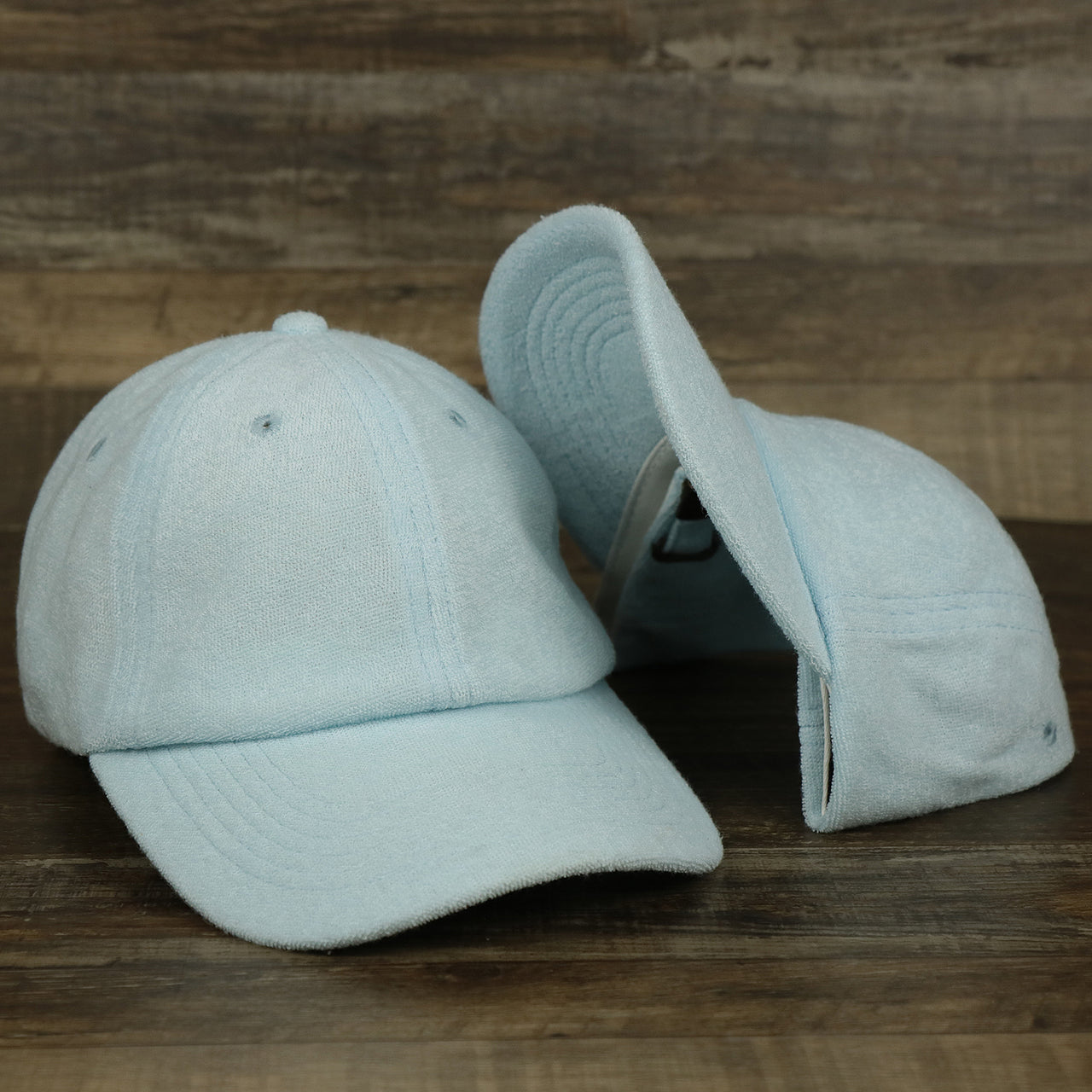 The Blank Alice Blue Wash Cloth Baseball Hat | Light Blue Dad Hat