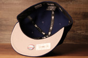 Dodgers Gray Bottom Fitted Cap | Los Angeles Dodgers Grey Bottom Royal Blue Fitted Hat this cap is a grey bottom fitted