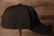 Eagles 2020 Draft Flexfit Hat | Philadelphia Eagles Alternate Draft Stretch Cap the wearers right side is all black