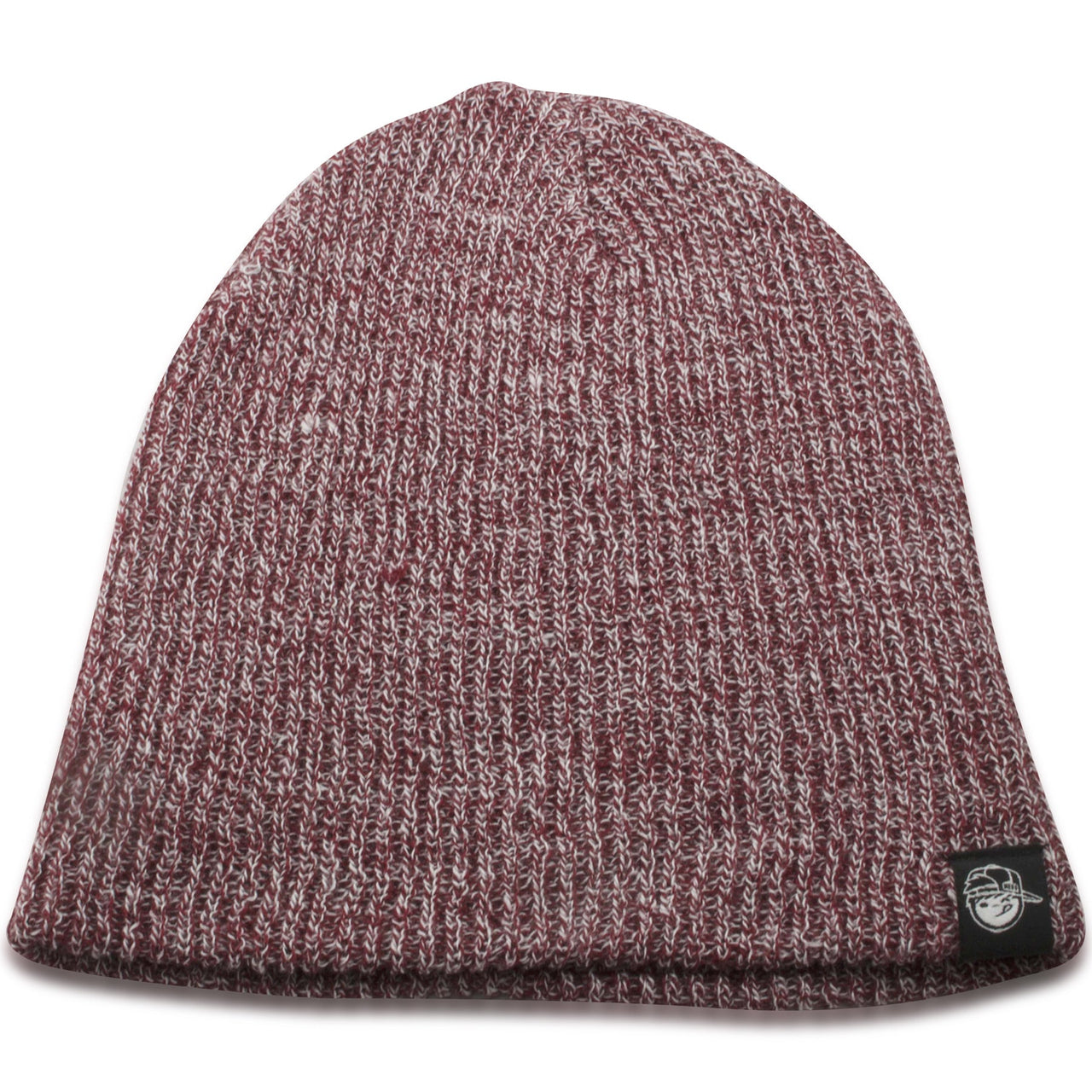 Neff Maroon/White Heather Youth Sized Winter Knit Beanie