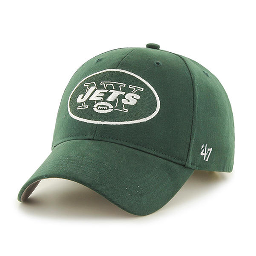 New York Jets Dark Green Youth Sized Adjustable '47 Brand Adjustable Baseball Cap