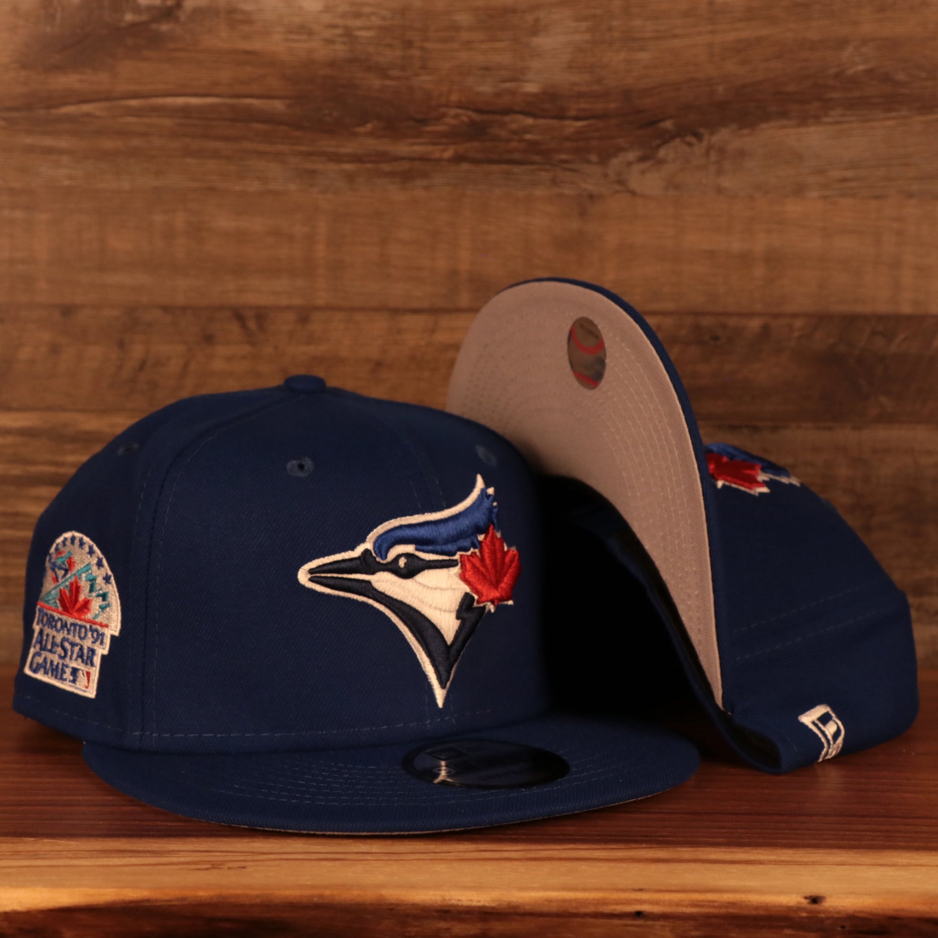Toronto Blue Jays 1991 All Star Game Side Patch Gray Bottom 9Fifty Snapback Hat