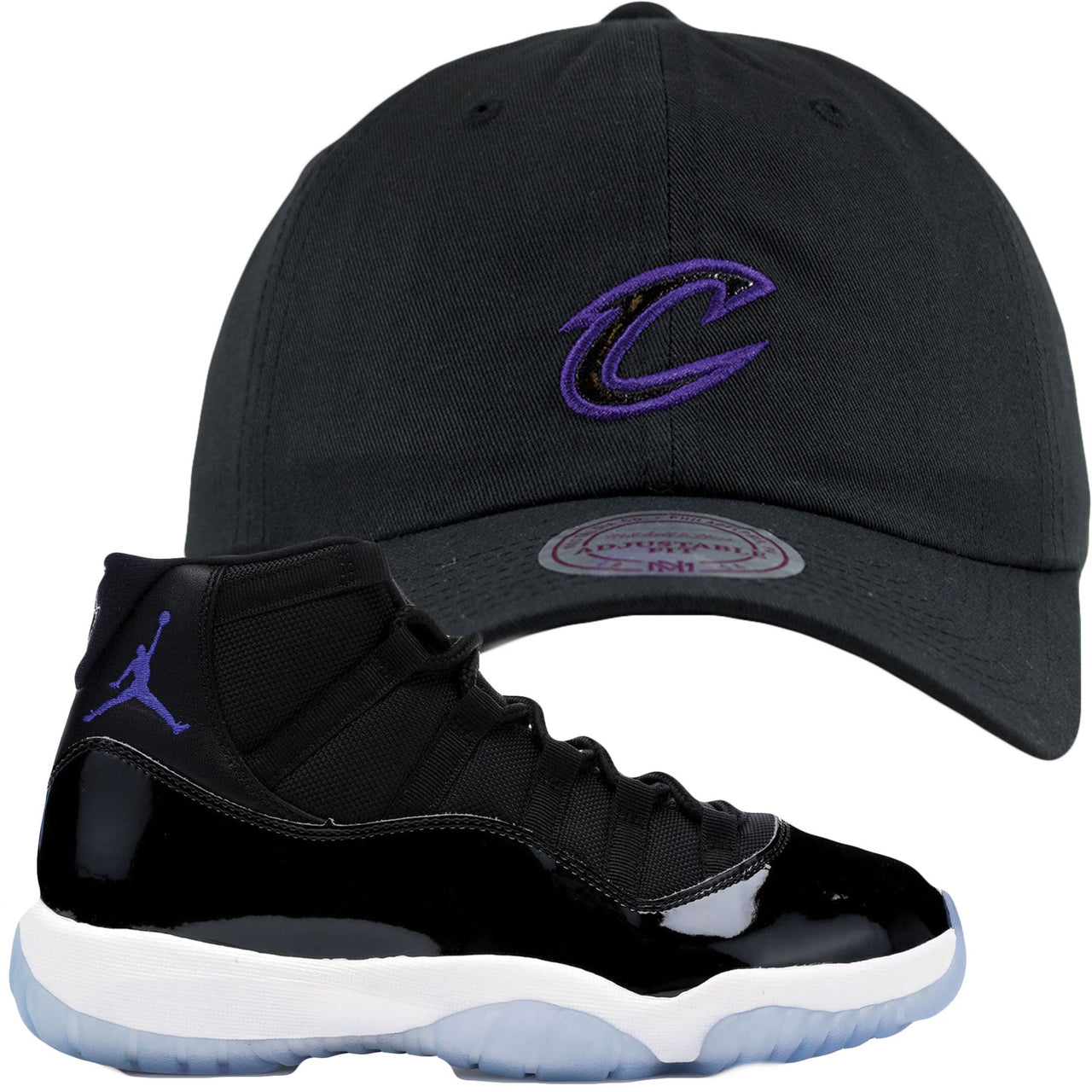 Space Jam 11s Sneaker Hook Up Cleveland Cavaliers Dad Hat