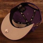 Interior of the Arizona Diamondbacks 2001 World Series Side Patch Gray Bottom 9Fifty Snapback Hat