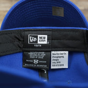 Philadelphia 76ers Blue Adjustable Youth 9Forty Dad Hat